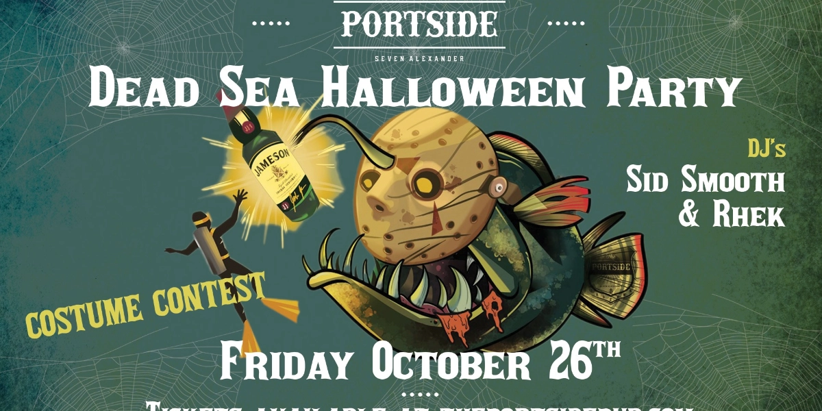 Event image for DEAD SEA HALLOWEEN PARTY - FRIDAY