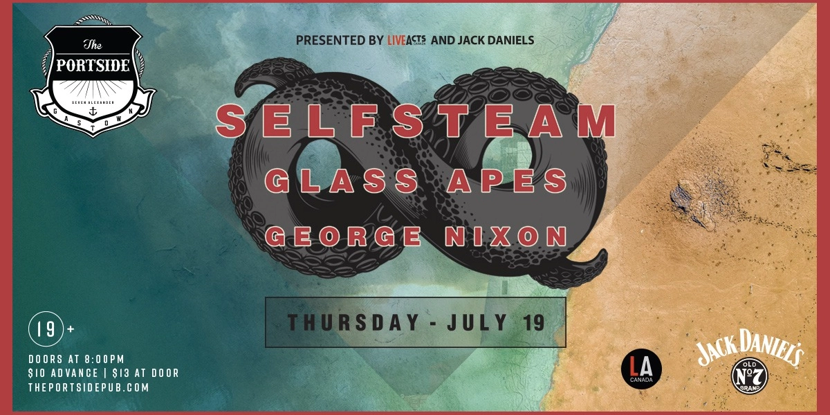 Event image for Selfsteam w/ Glass Apes and George Nixon
