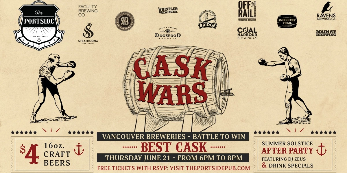 Event image for Cask Wars - The Portside Pub