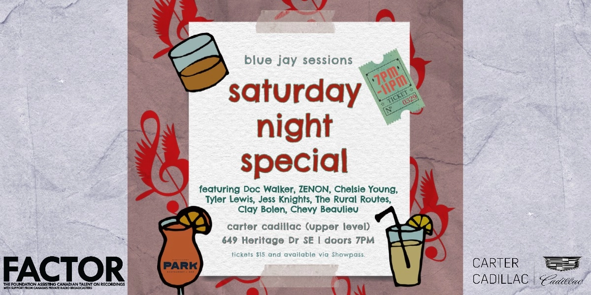 Event image for Blue Jay Sessions: Saturday Night Special