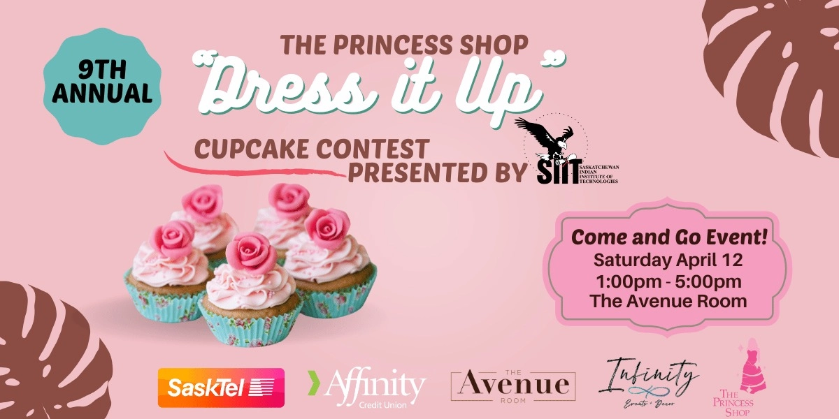 Event image for The Princess Shop's 9th Annual "Dress It Up" Cupcake Contest