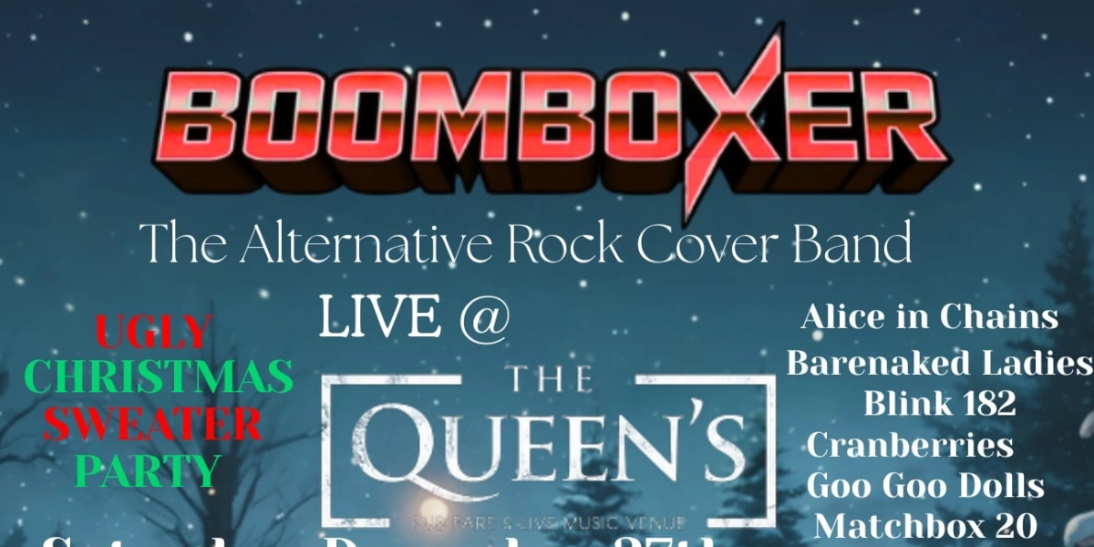 Event image for BOOMBOXER LIVE @ The Queen's