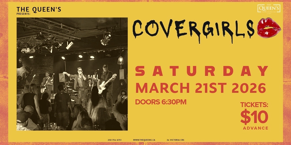 Event image for COVER GIRLS LIVE @ The Queen's