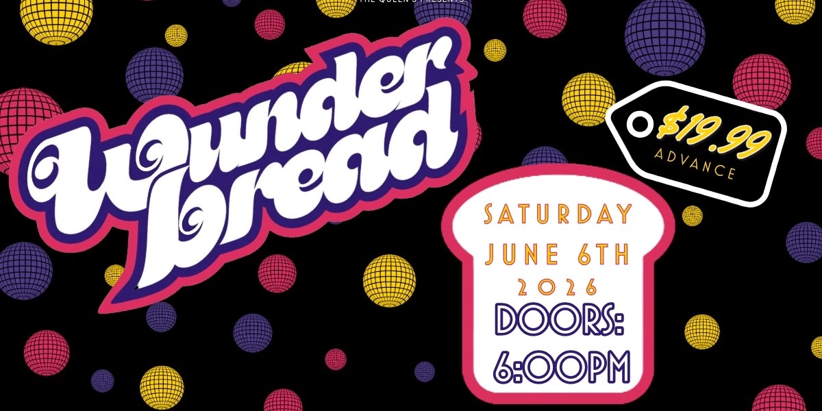 Event image for WUNDERBREAD LIVE @ THE QUEEN'S