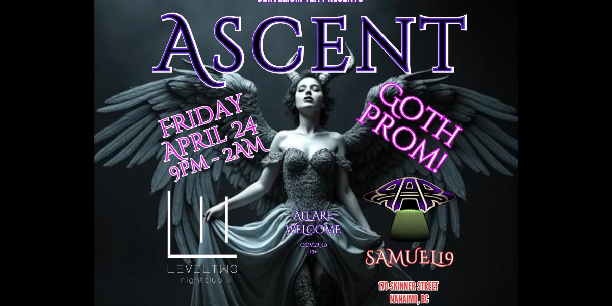 Event image for ASCENT GOTH PROM! @ LEVELTWO NIGHTCLUB