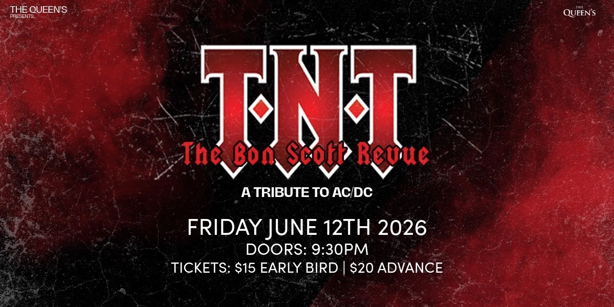 Event image for T.N.T LIVE @ THE QUEEN'S - A Tribute to AC/DC