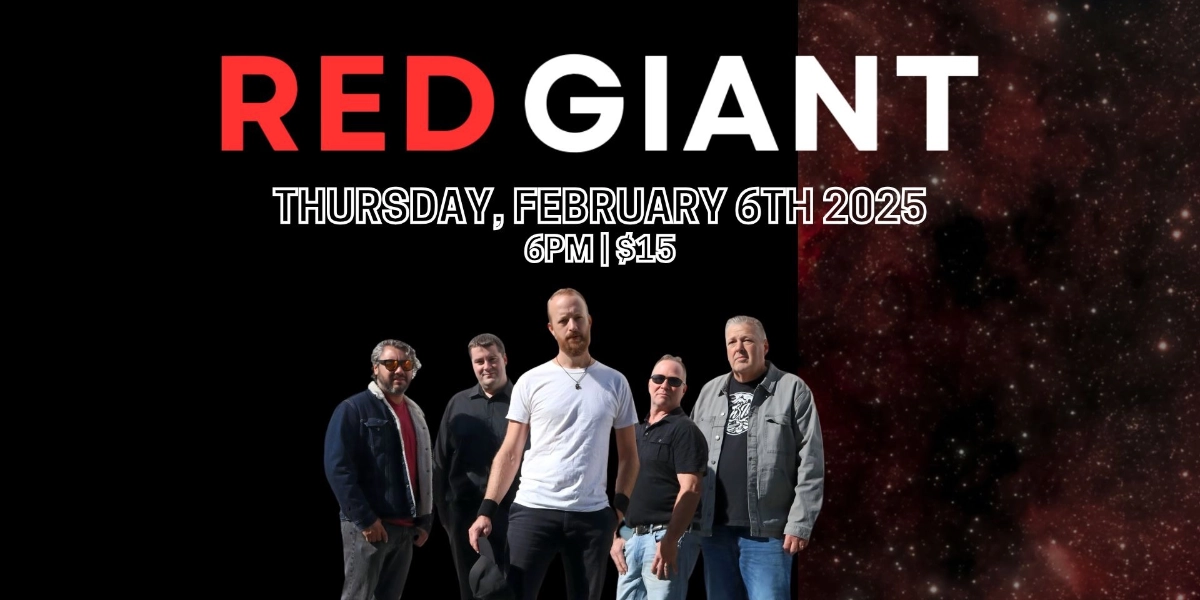 Event image for RED GIANT LIVE @ The Queen's