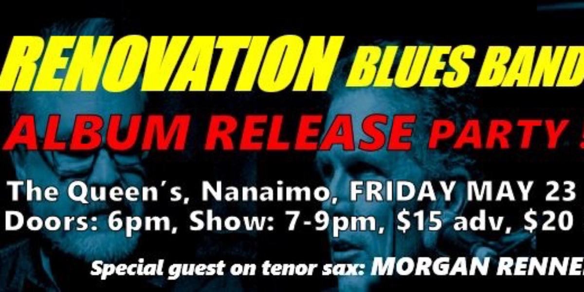 Event image for Renovation Blues Band - Album Release Party
