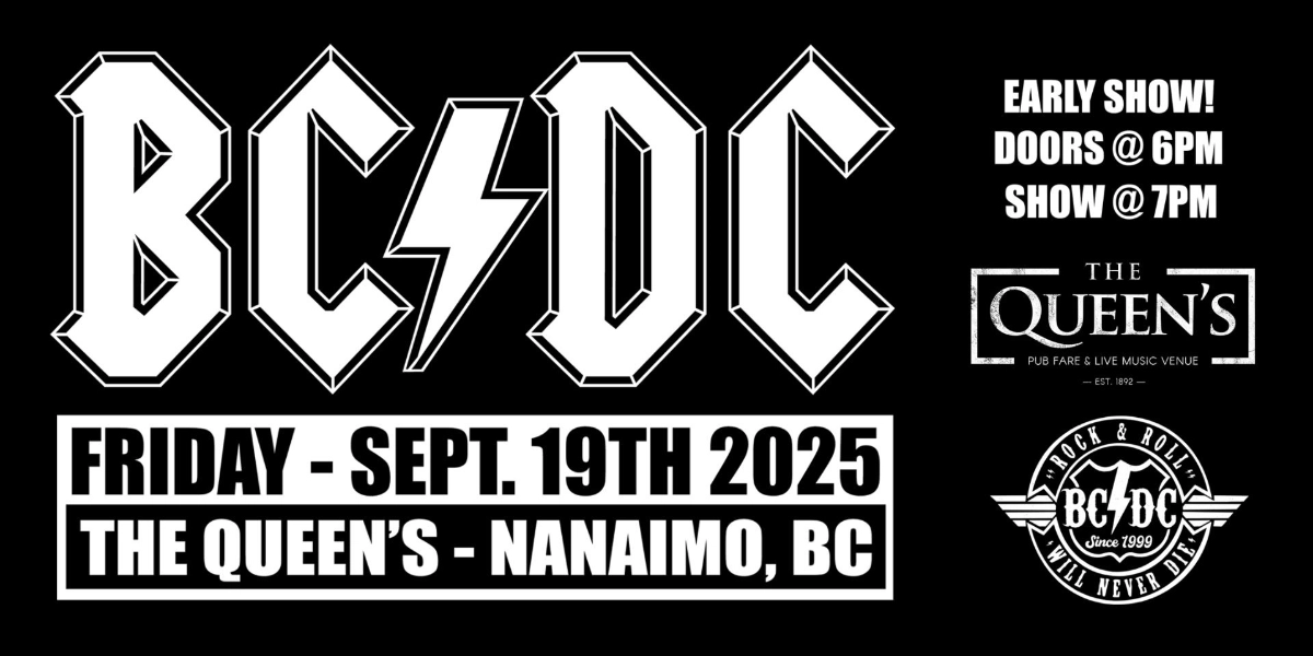Event image for BC/DC LIVE @ The Queen's