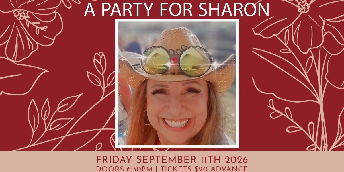 Event image for A PARTY FOR SHARON