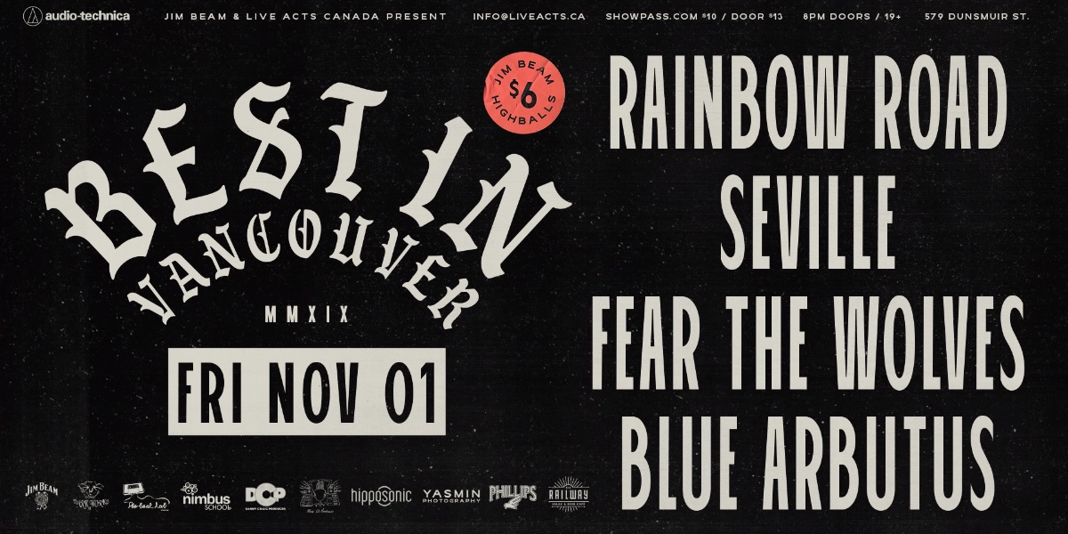 Event image for BEST IN VANCOUVER NIGHT 7 // RAILWAY STAGE & BEER CAFÉ