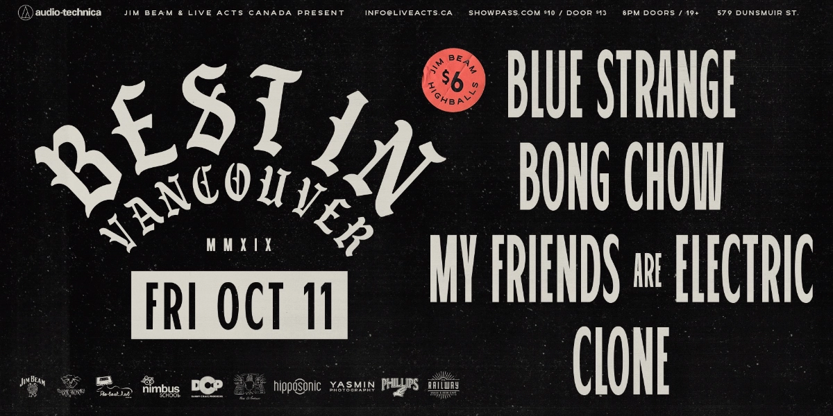 Event image for BEST IN VANCOUVER NIGHT 3 // RAILWAY STAGE & BEER CAFÉ