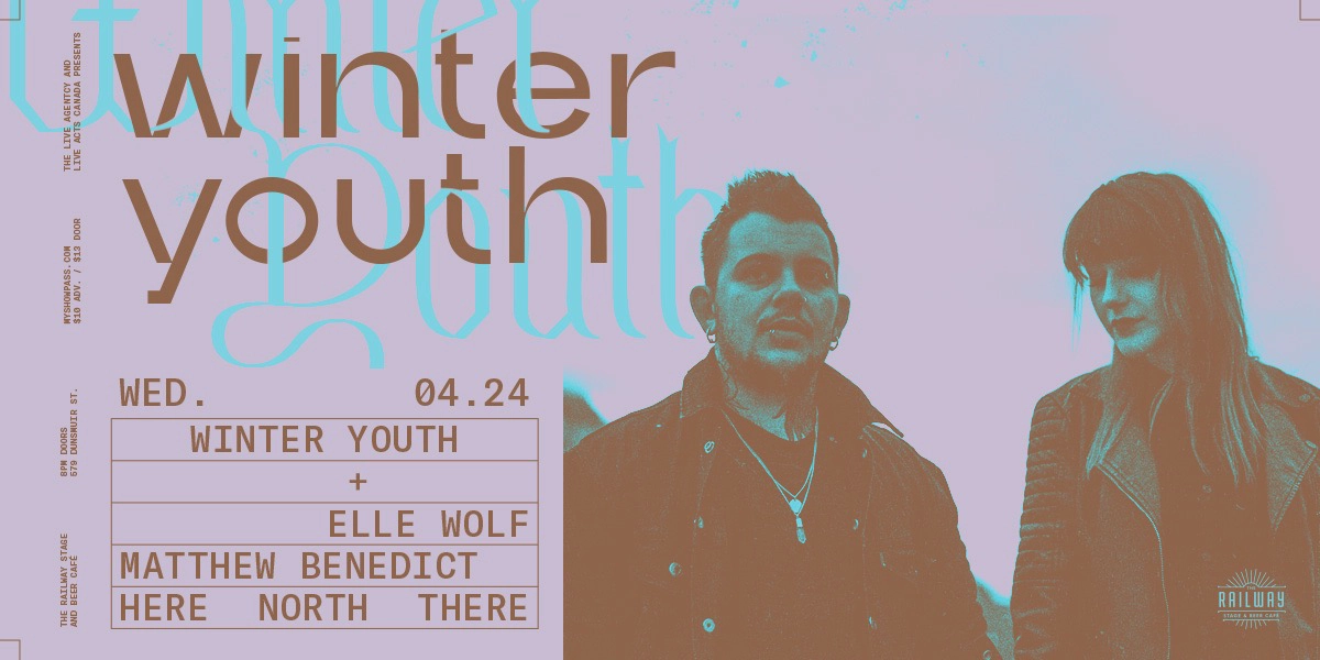 Event image for WINTER YOUTH + GUESTS // RAILWAY STAGE & BEER CAFÉ