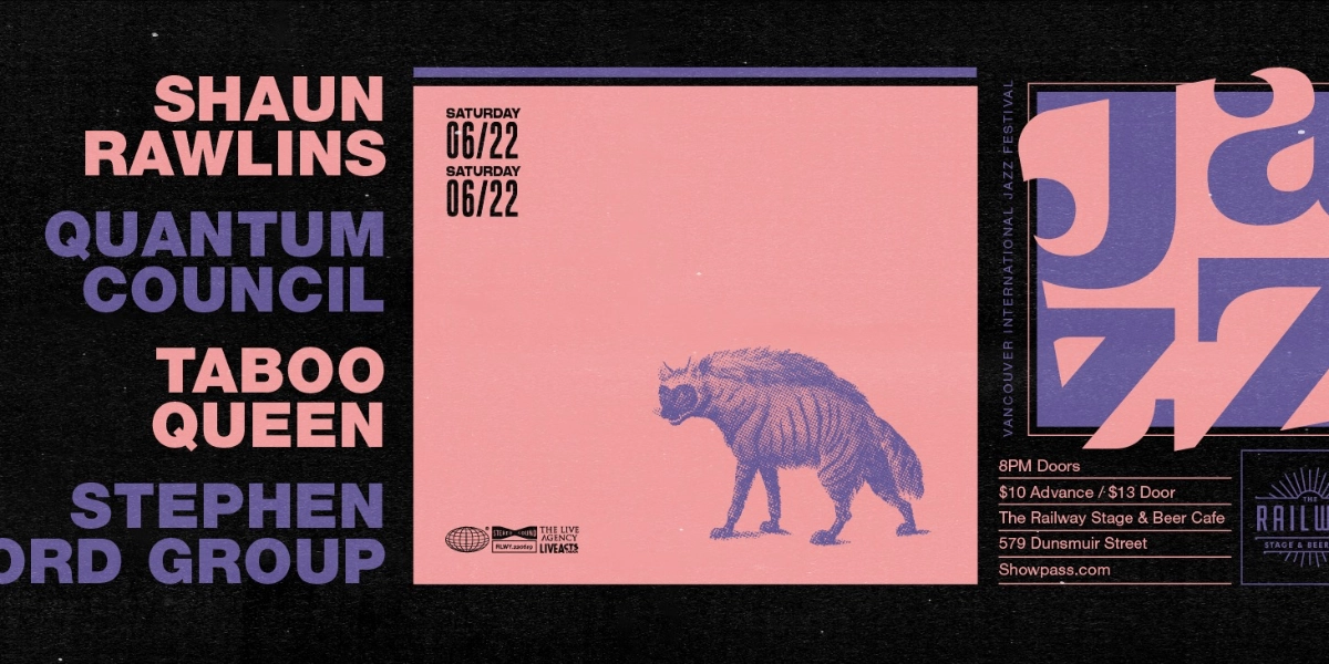 Event image for SHAUN RAWLINS + GUESTS // RAILWAY STAGE & BEER CAFÉ