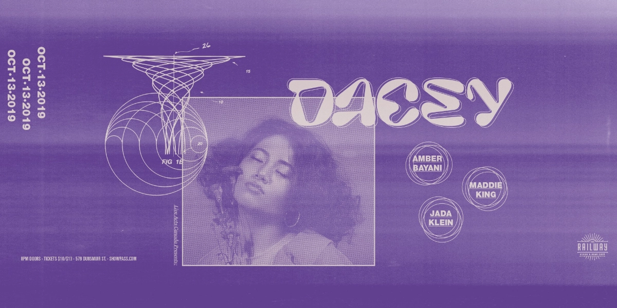 Event image for DACEY + GUESTS // RAILWAY STAGE & BEER CAFÉ