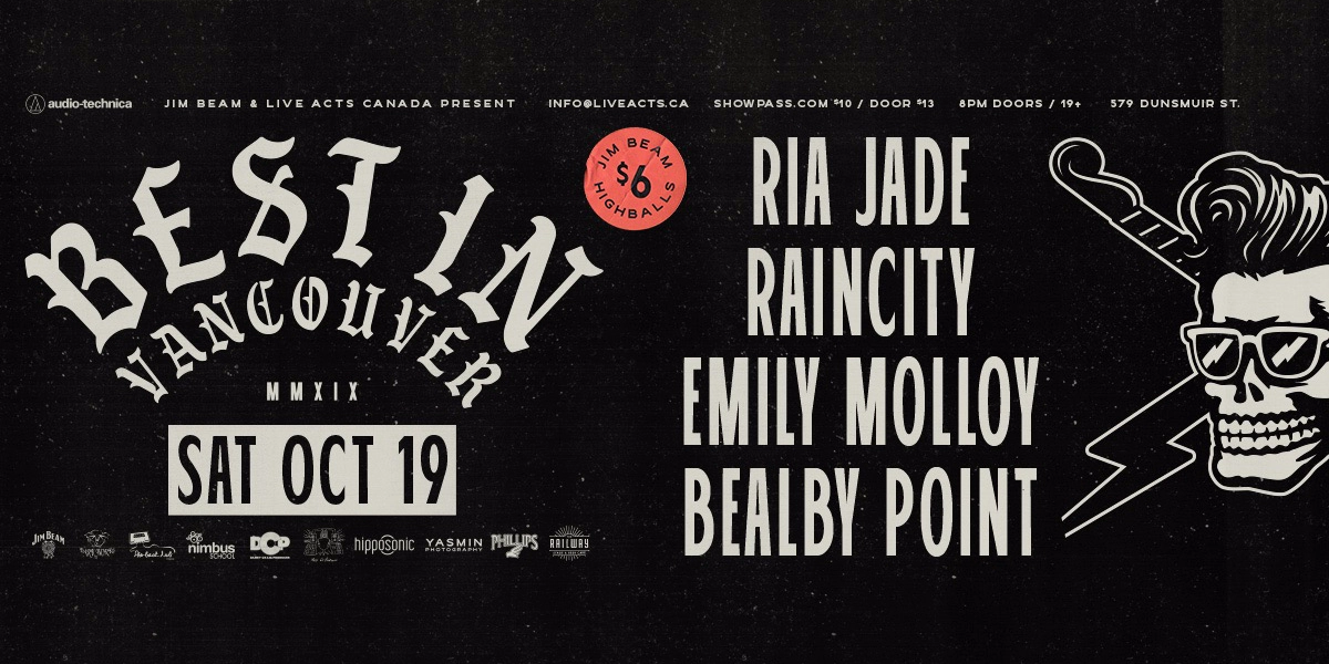 Event image for BEST IN VANCOUVER NIGHT 6 // RAILWAY STAGE & BEER CAFÉ