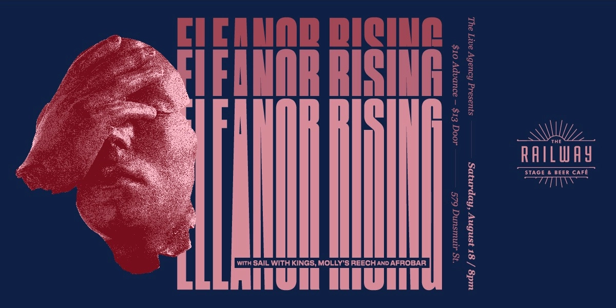 Event image for ELEANOR RISING + GUESTS // THE RAILWAY STAGE & BEER CAFÉ