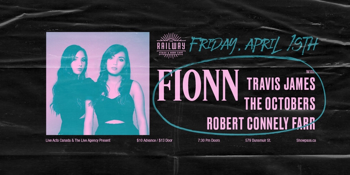 Event image for FIONN + GUESTS // RAILWAY STAGE & BEER CAFÉ
