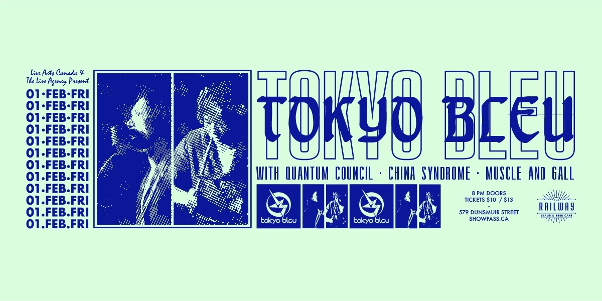 Event image for TOKYO BLEU + GUESTS // RAILWAY STAGE & BEER CAFÉ