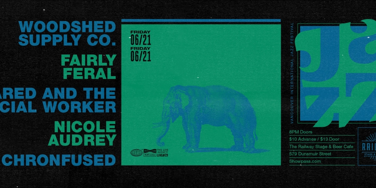 Event image for WOODSHED SUPPLY CO. + GUESTS // RAILWAY STAGE & BEER CAFÉ