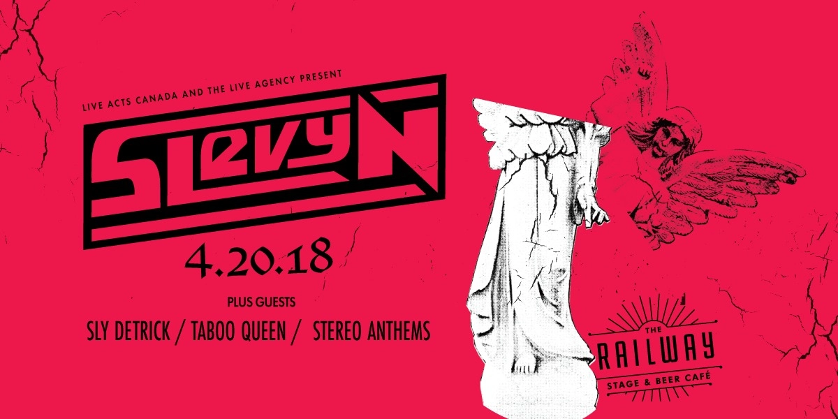 Event image for SLEVYN + GUESTS // THE RAILWAY STAGE & BEER CAFÉ