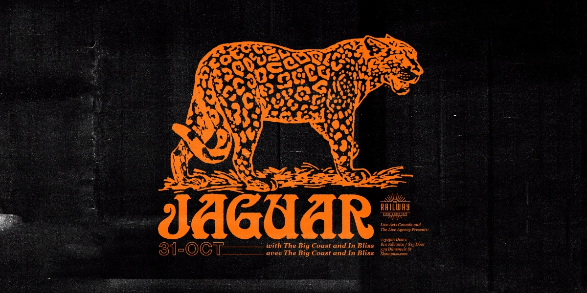 Event image for JAGUAR + GUESTS (SPECIAL HALLOWEEN SHOW)