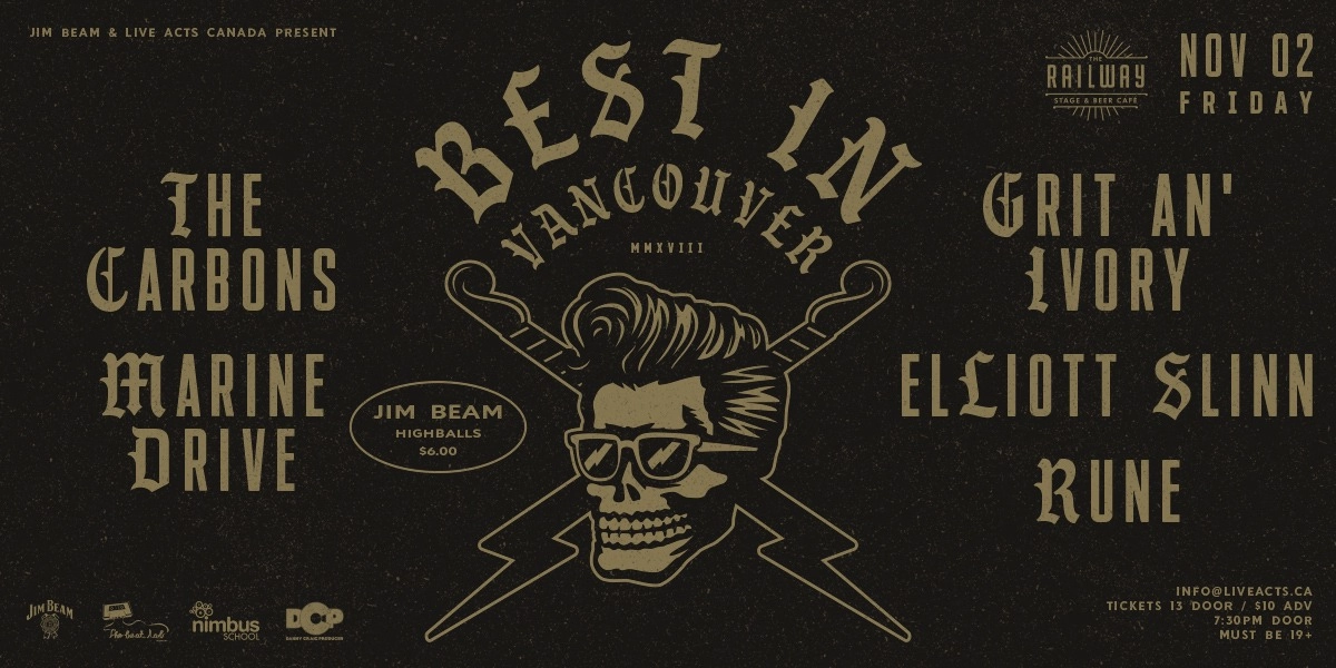 Event image for BEST IN VANCOUVER - NIGHT SEVEN // THE RAILWAY STAGE & BEER CAFÉ