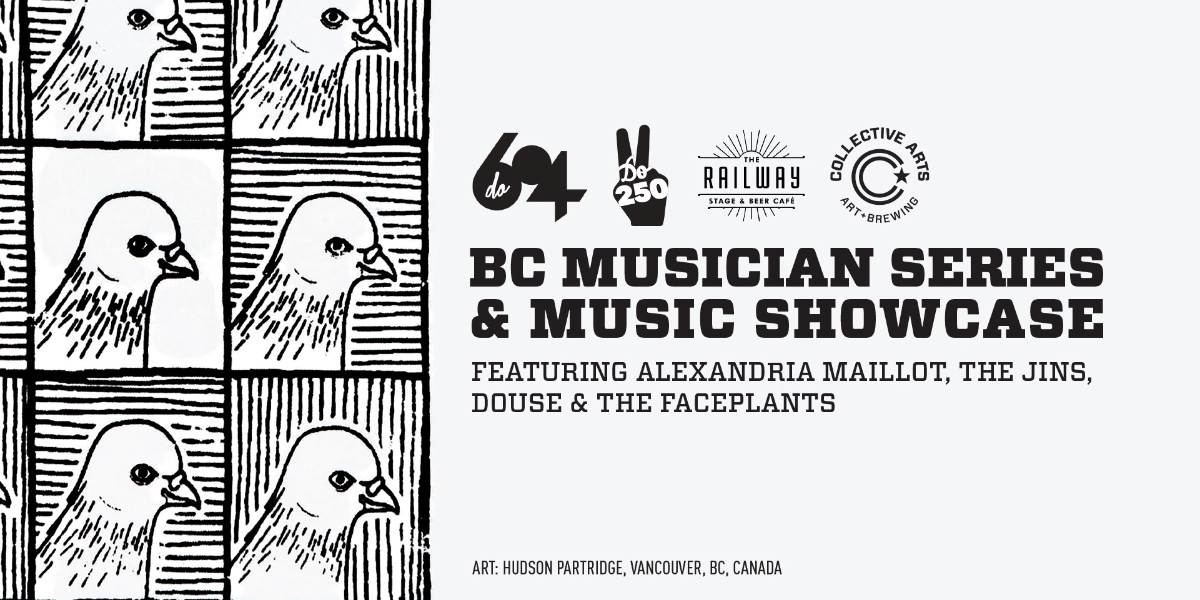 Event image for COLLECTIVE ARTS BREWING BC MUSICIAN SERIES CAN RELEASE PARTY & SHOWCASE