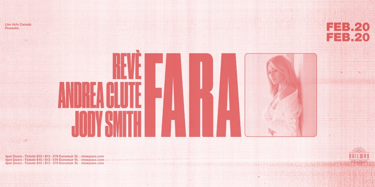 Event image for FARA + GUESTS // RAILWAY STAGE & BEER CAFÉ