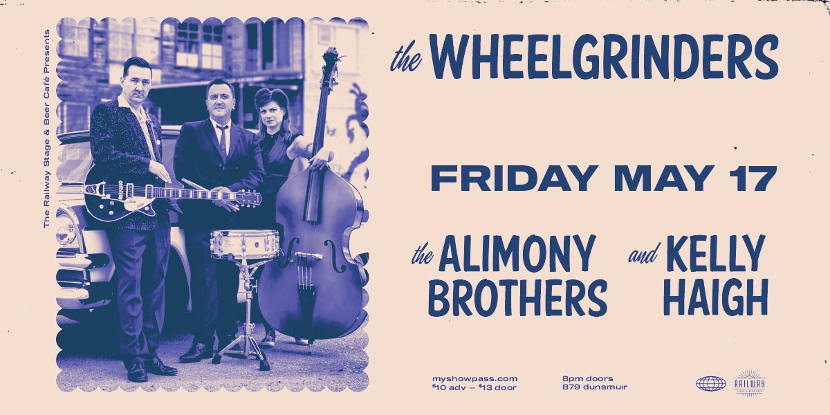 Event image for THE WHEELGRINDERS + GUESTS // RAILWAY STAGE & BEER CAFÉ