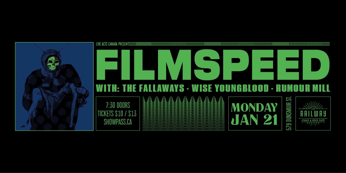 Event image for FILMSPEED + GUESTS // RAILWAY STAGE & BEER CAFÉ