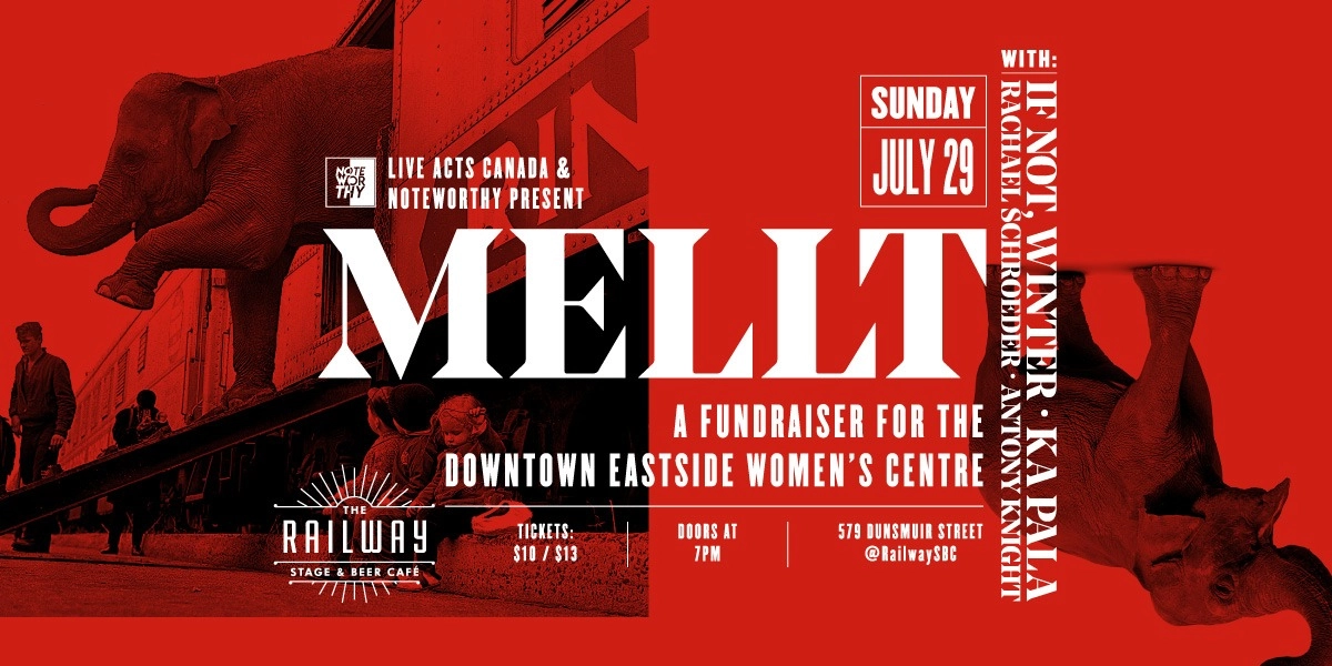 Event image for MELLT + GUESTS // THE RAILWAY STAGE & BEER CAFÉ