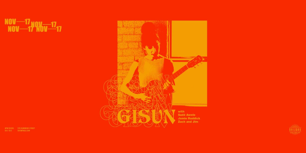 Event image for GISUN + GUESTS // RAILWAY STAGE & BEER CAFÉ