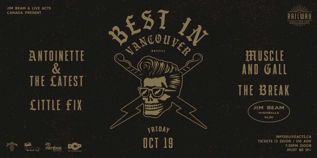 Event image for BEST IN VANCOUVER - NIGHT FOUR // THE RAILWAY STAGE & BEER CAFÉ