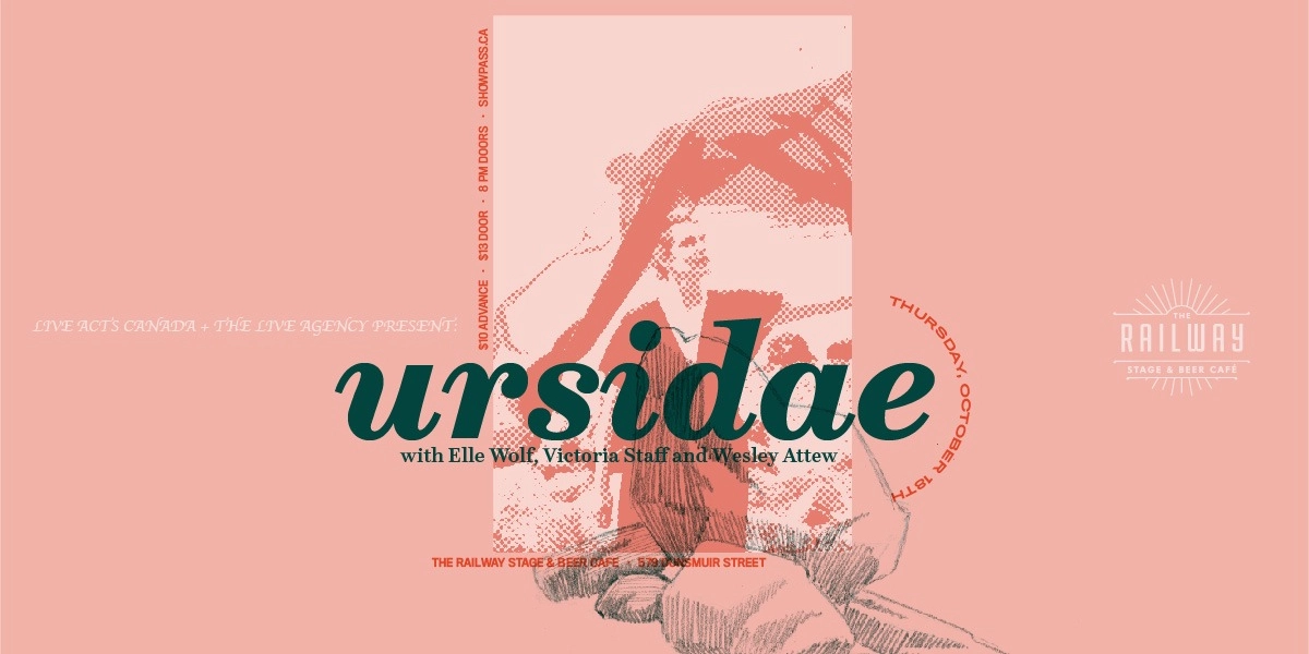 Event image for URSIDAE + GUESTS // THE RAILWAY STAGE & BEER CAFÉ