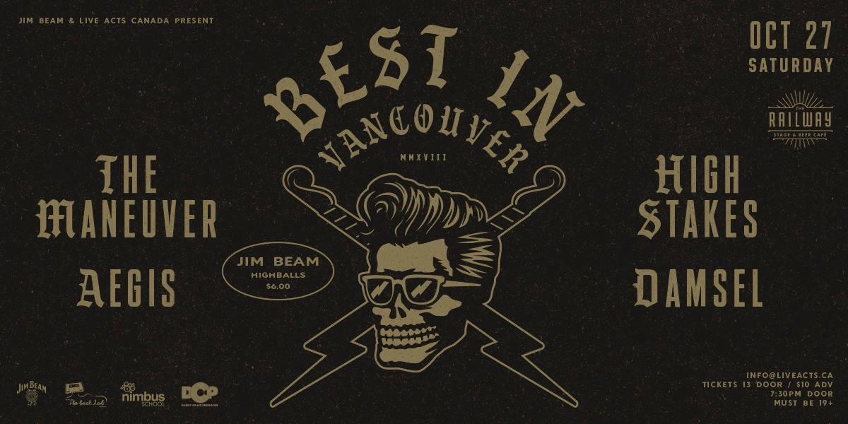 Event image for BEST IN VANCOUVER - NIGHT SIX // THE RAILWAY STAGE & BEER CAFÉ