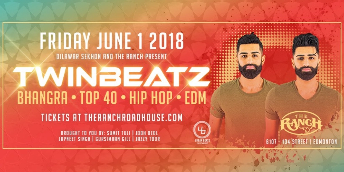 Event image for Twinbeatz Live at The Ranch