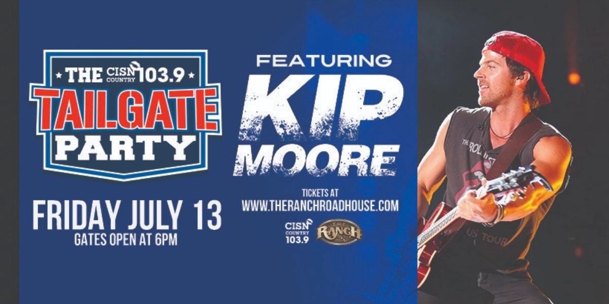 Event image for Kip Moore Live at The Ranch Tailgate Party