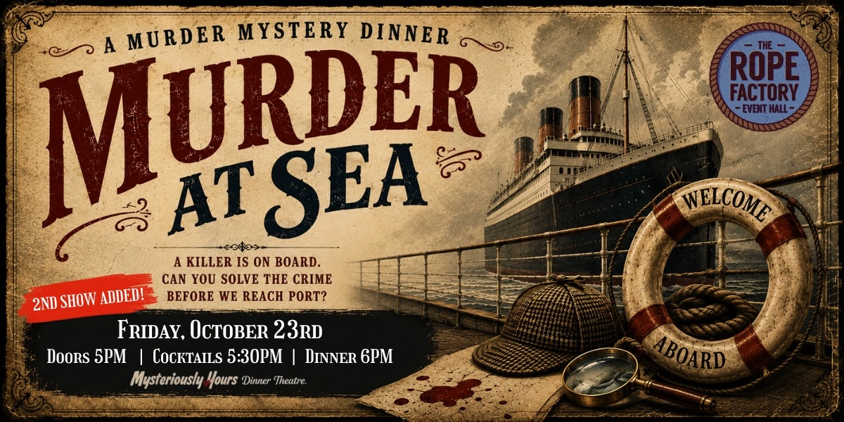 Event image for Murder At Sea - Murder Mystery Dinner Theatre