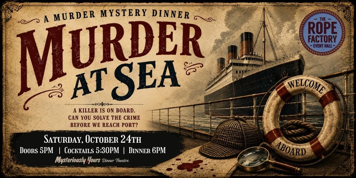 Event image for Murder At Sea - Murder Mystery Dinner Theatre