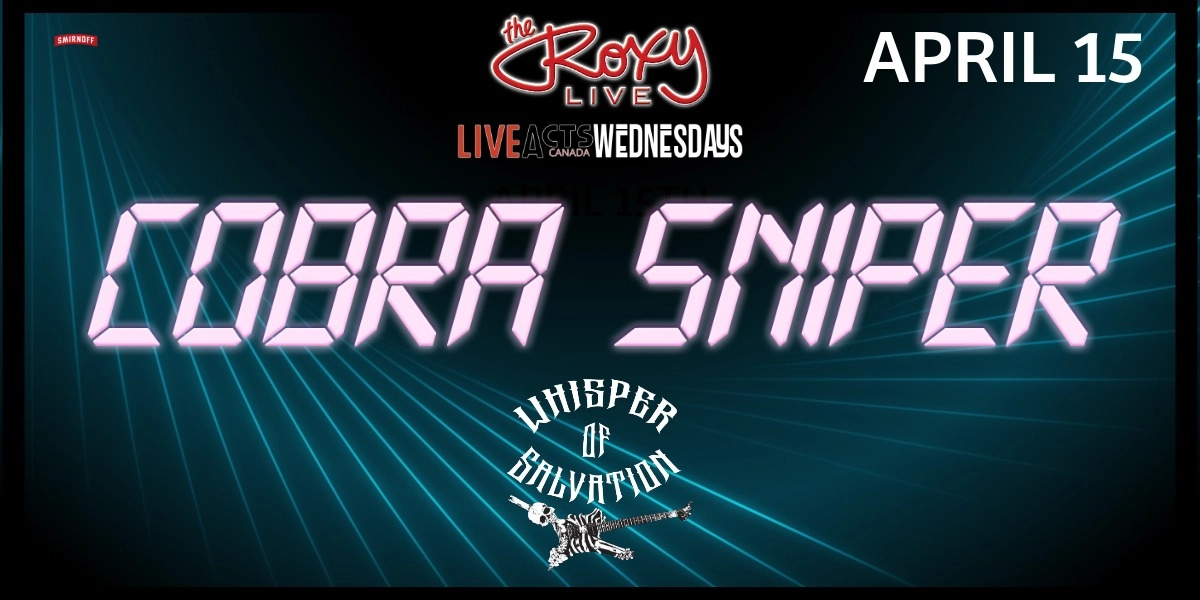 Event image for COBRA SNIPER /  WHISPER OF SALVATION