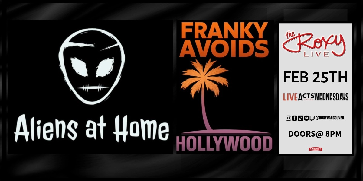 Event image for ALIENS AT HOME / FRANKY AVOIDS HOLLYWOOD