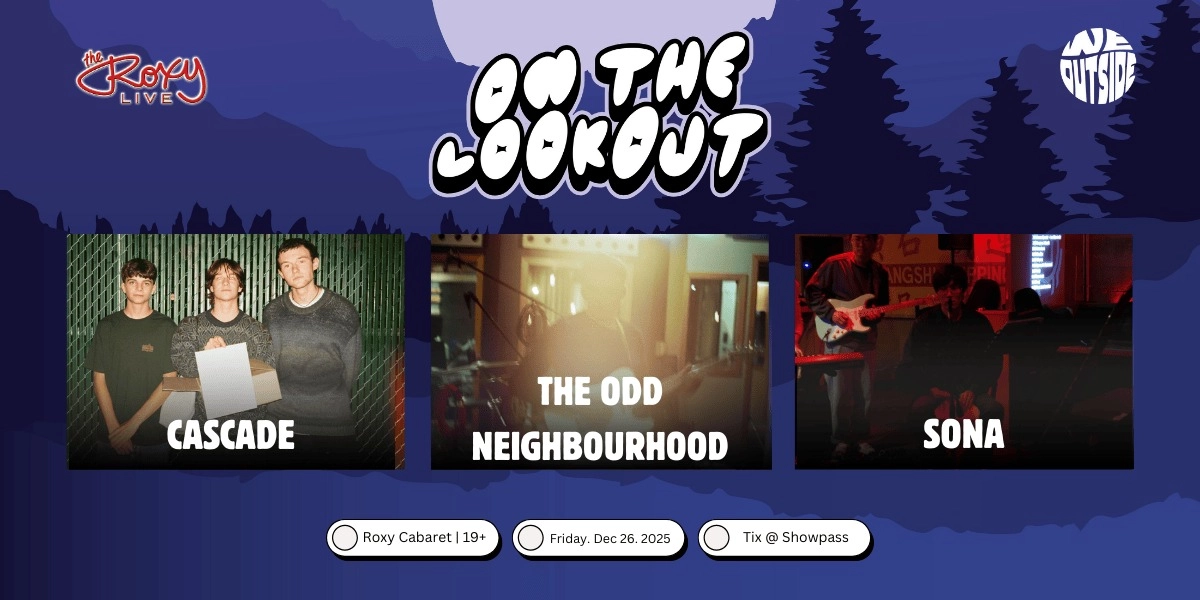 Event image for THE ODD NEIGHBOURHOOD / CASCADE / SONA