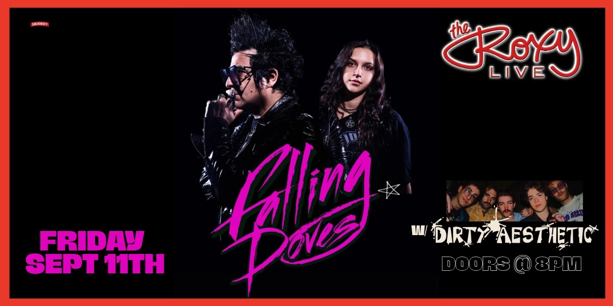 Event image for FALLING DOVES / DIRTY AESTHETIC