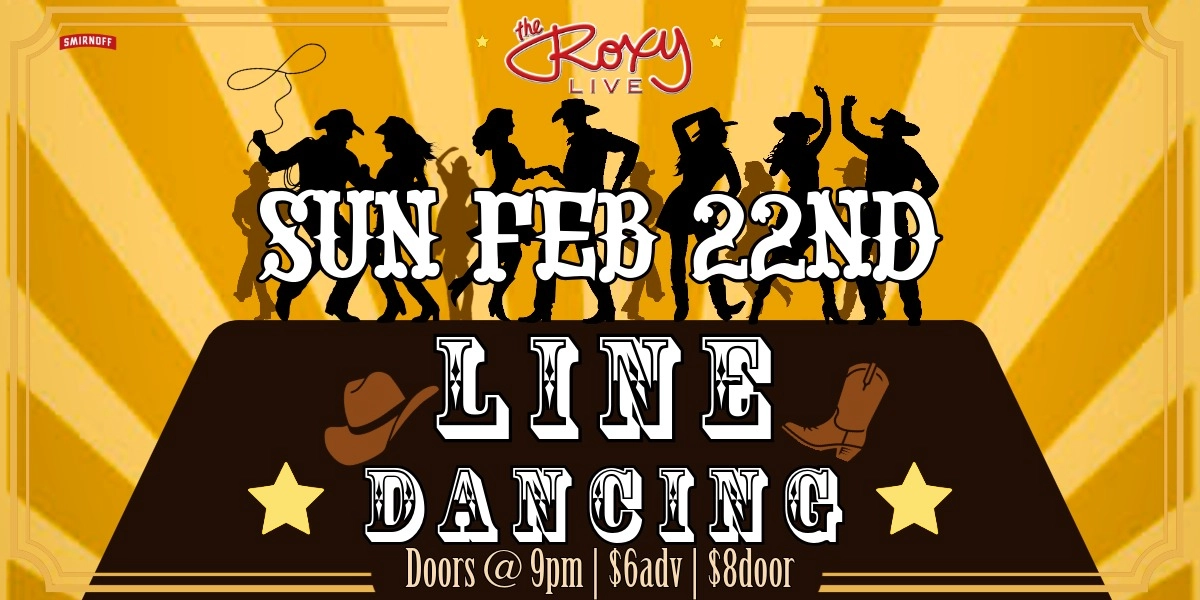 Event image for LINE DANCING SUN MAR 29TH