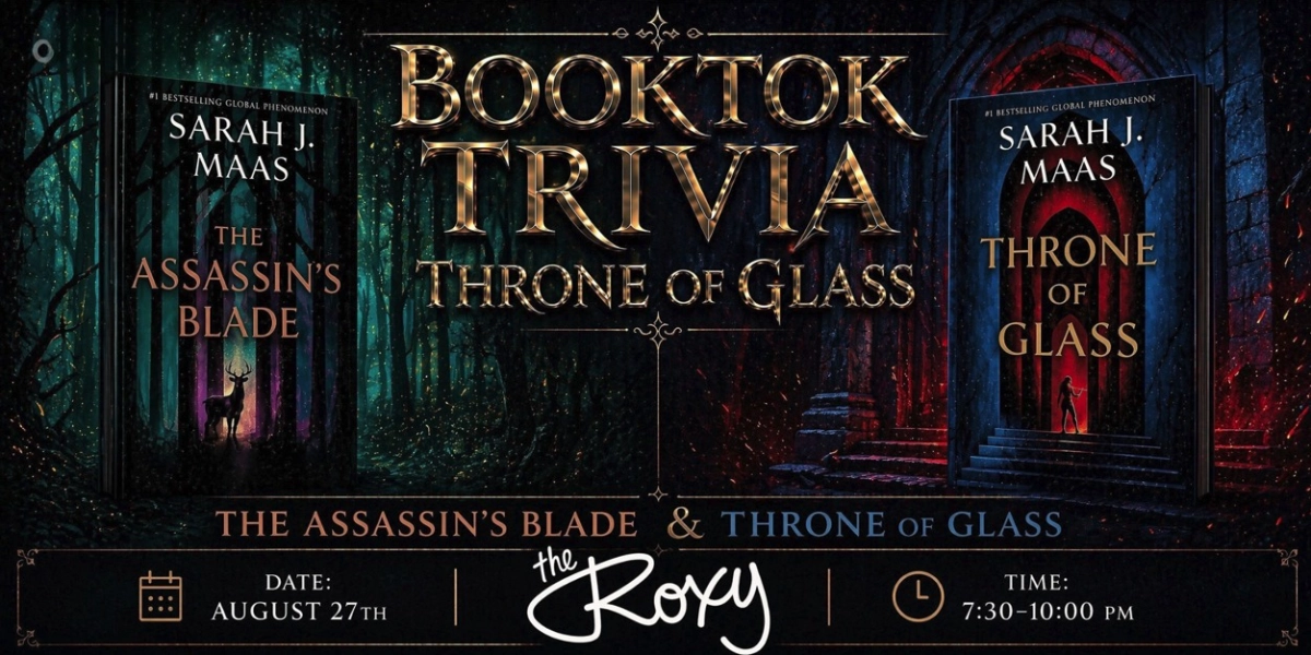 Event image for Booktok Trivia: The Assassin's Blade & Throne of Glass