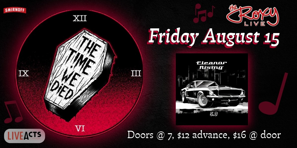 Event image for THE TIME WE DIED / ELEANOR RISING