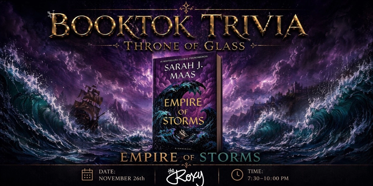 Event image for Throne Of Glass Trivia Series: Night 4- Empire Of Storms