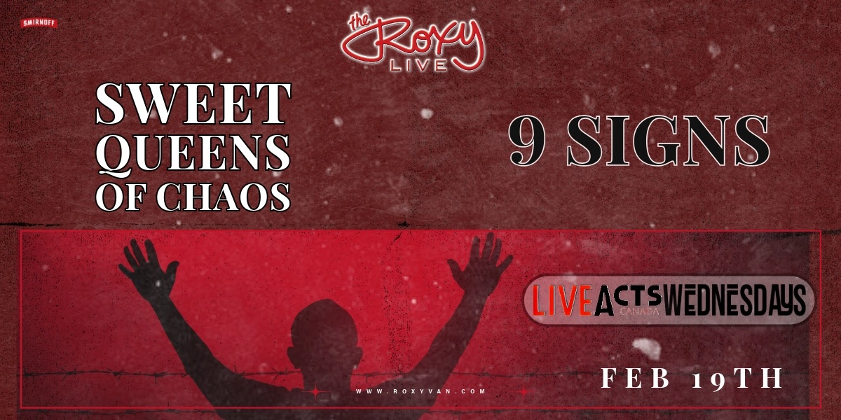 Event image for SWEET QUEENS OF CHAOS / 9 SIGNS