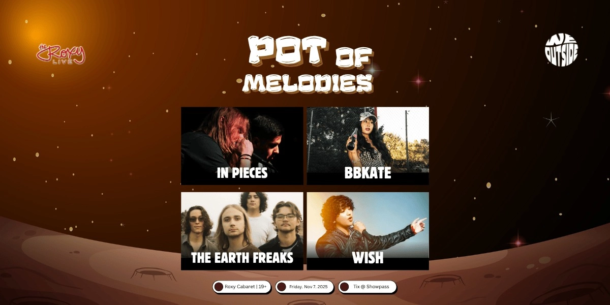 Event image for BBKATE / IN PIECES /  THE EARTH FREAKS / WISH